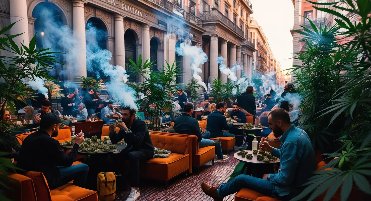 cannabis club madrid, cannabis cooking